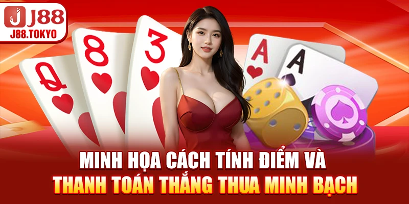 Minh họa cách tính điểm và thanh toán thắng thua minh bạch
